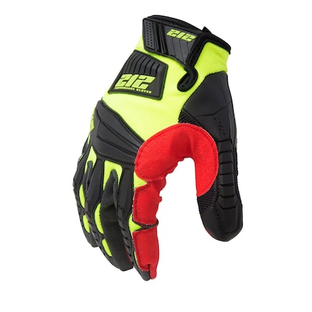Large High Visibility Impact Gloves